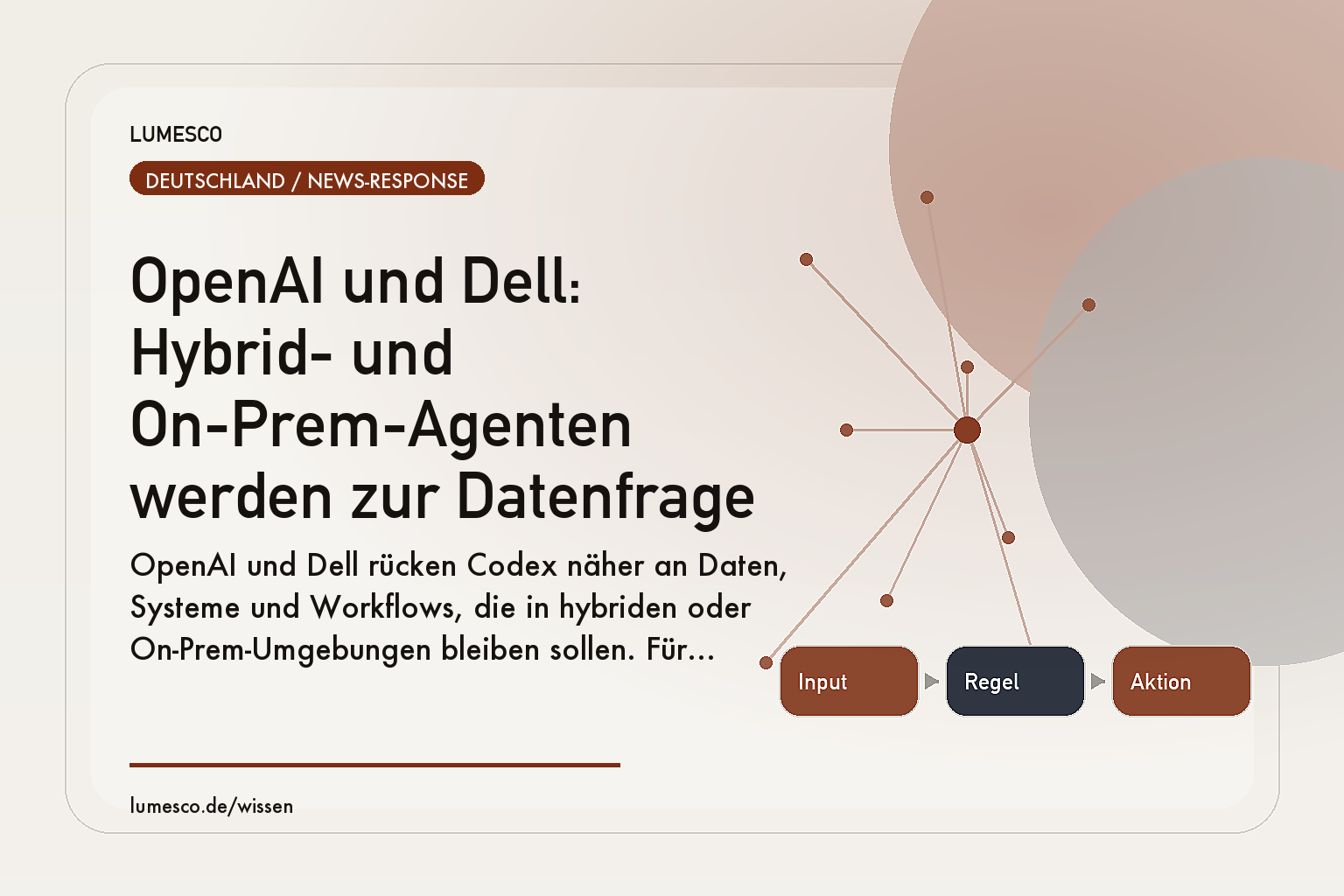 Visual zum Artikel: OpenAI und Dell: Hybrid- und On-Prem-Agenten werden zur Datenfrage